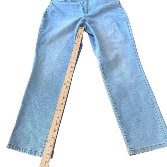 NOBO No Boundaries Women Denim mom Jeans Sz 5 High Rise Stretch Blue - Picture 6 of 8